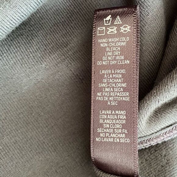 Skims Pointelle Logo Tank Top - Slate - 4x - Picture 7 of 7